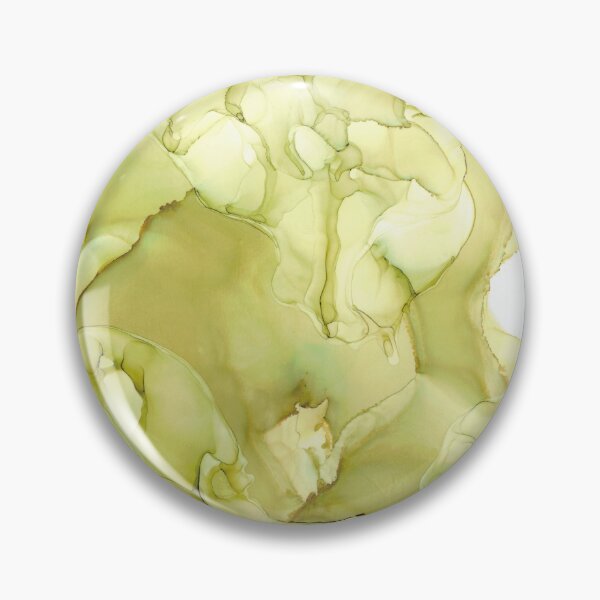 Item preview, Mossy Fog Abstract: Original Alcohol Ink Painting  designed and sold by herzart.