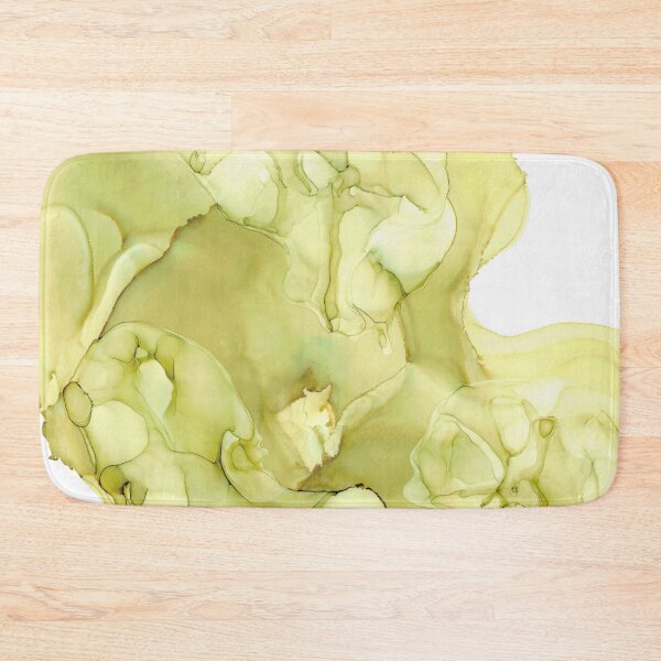 Item preview, Mossy Fog Abstract: Original Alcohol Ink Painting  designed and sold by herzart.