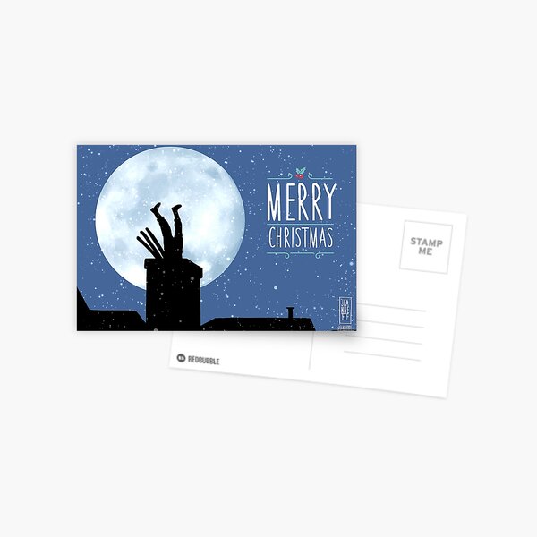 Merry christmas Postcard