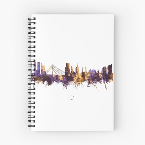 Item preview, Riga Latvia Skyline designed and sold by ArtPrints.