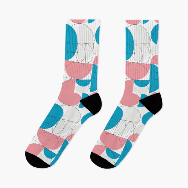 Item preview, ABSTRACT TRANS COMPOSITION CIRCLE LGBT PRIDE designed and sold by revolutionlove.
