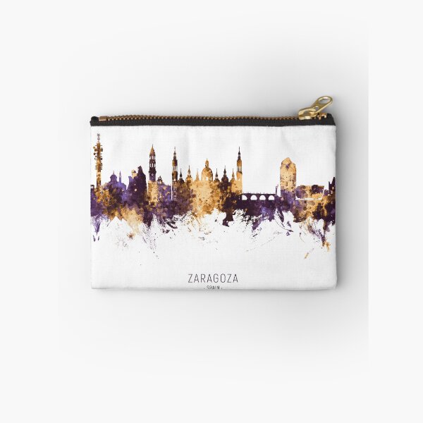 Item preview, Zaragoza Spain Skyline designed and sold by ArtPrints.