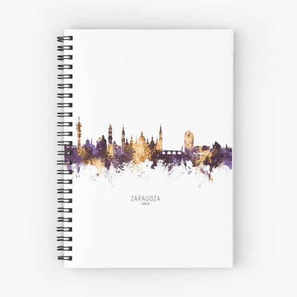Item preview, Zaragoza Spain Skyline designed and sold by ArtPrints.