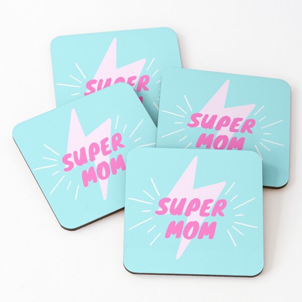 Item preview, Super Mom Logo Sticker #supermom designed and sold by GrandmaApproved.
