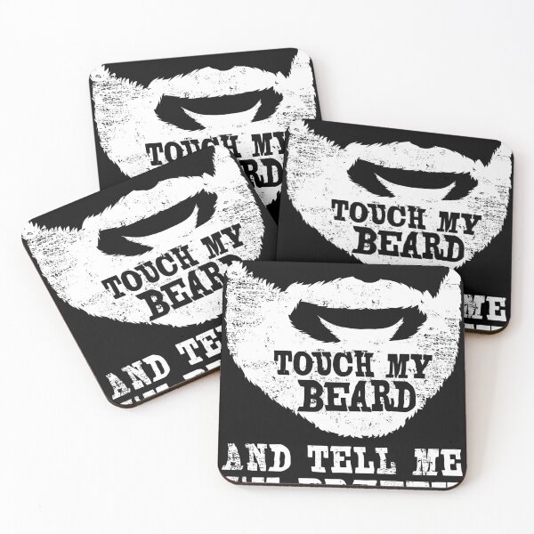 Item preview, Fun Touch My Beard And Tell Me I'm Pretty Gift print product designed and sold by Lisbob.