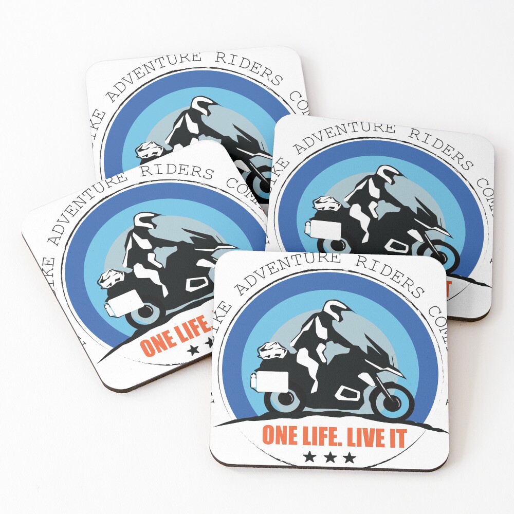 Item preview, Coasters (Set of 4) designed and sold by ADVoffroad.
