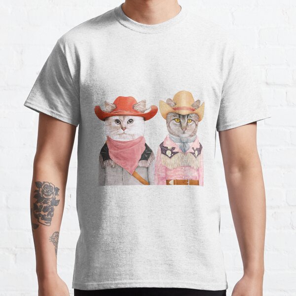 Cowboy Cats Classic T-Shirt