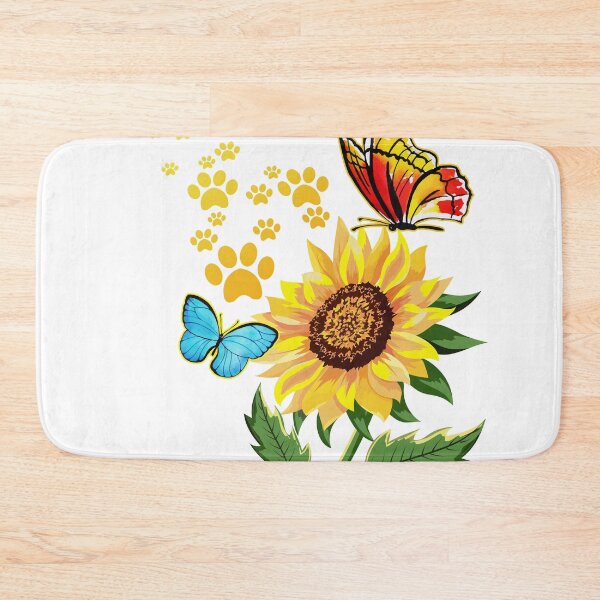Item preview, Dog Paw Sunflower Gift Design Idea Sunshine Lover graphic designed and sold by Lisbob.