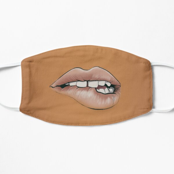 Lips (Brown) Mask