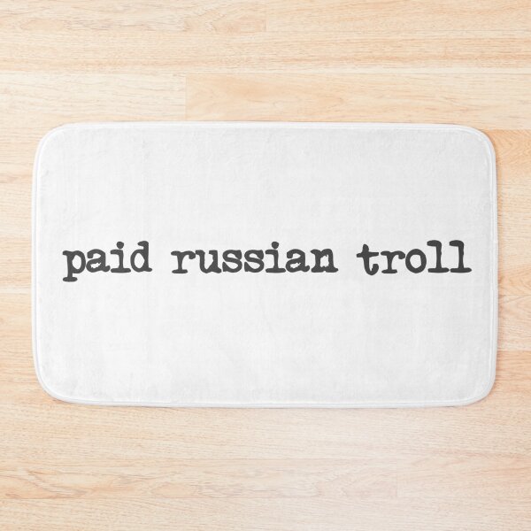 Item preview, paid russian troll designed and sold by Val Goretsky.