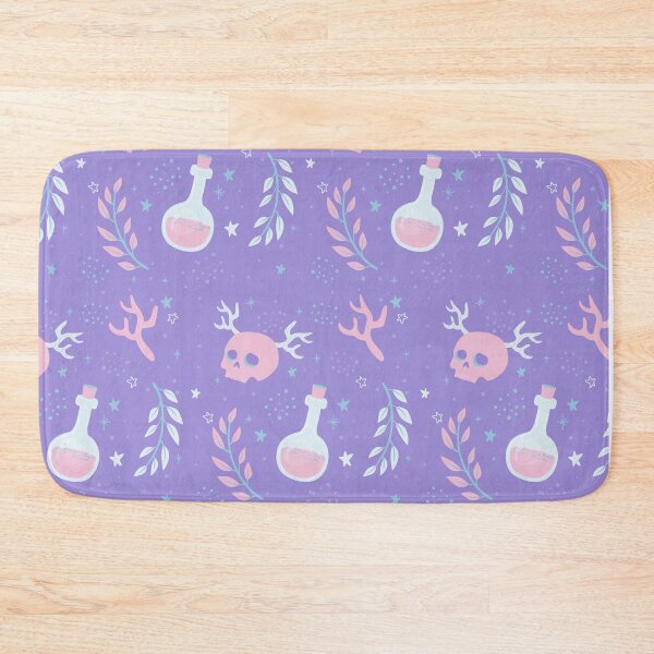 Item preview, Pastel Goth Kawaii Creepy Cute Lavender Magic Design designed and sold by TheNakednun.