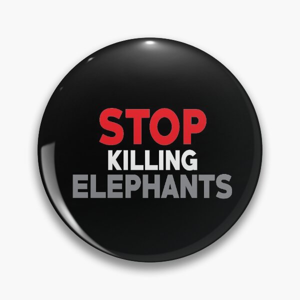Item preview, STOP KILLING ELEPHANTS designed and sold by ART ilo.