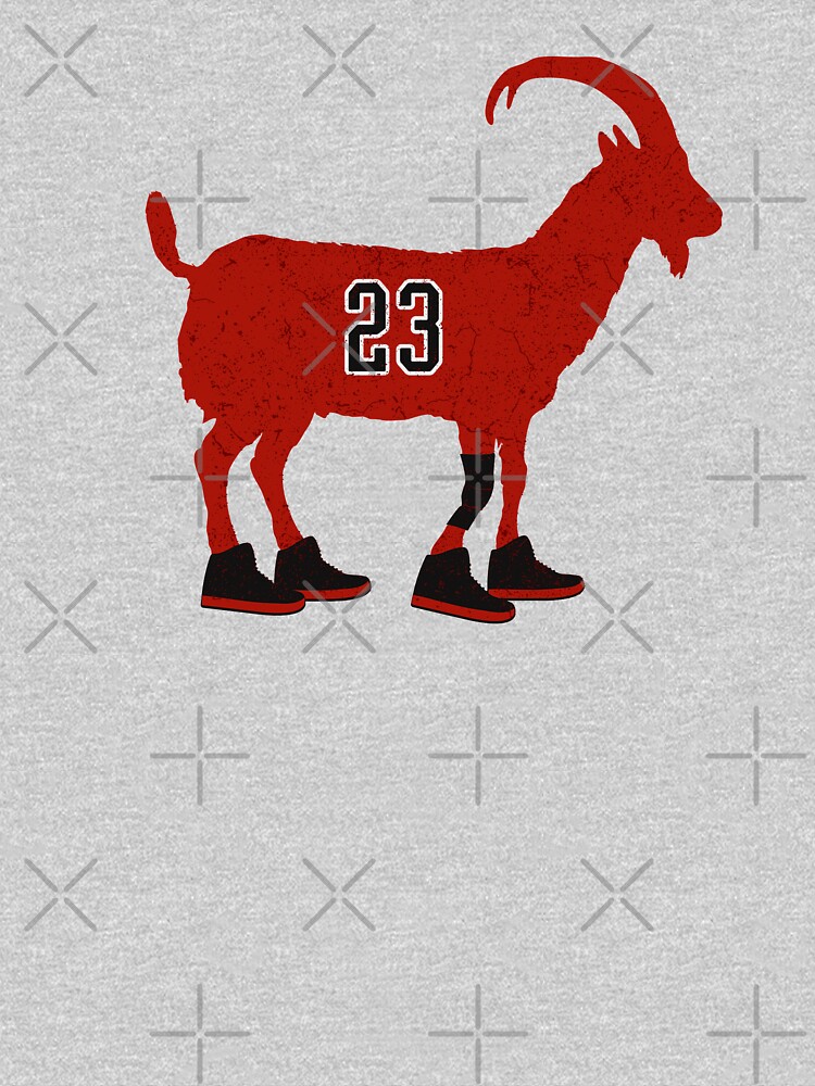 Michael Jordan 'GOAT' Nickname Jersey - Chicago Bulls - Nba - T-Shirt