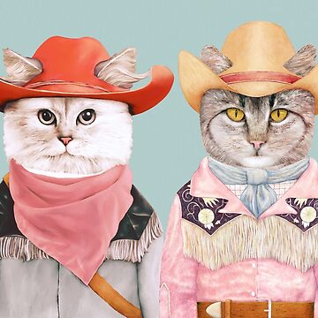 Artwork thumbnail, Cowboy Cats by AnimalCrew