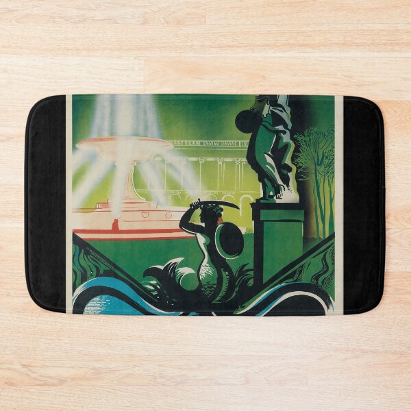 Item preview, Warszawa vintage travel poster designed and sold by stickart-marek.