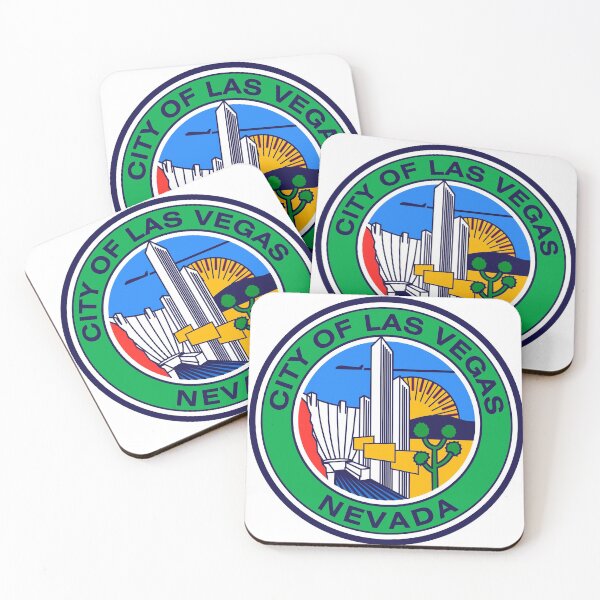 Item preview, Las Vegas Flag Seal  designed and sold by Decal Mania.