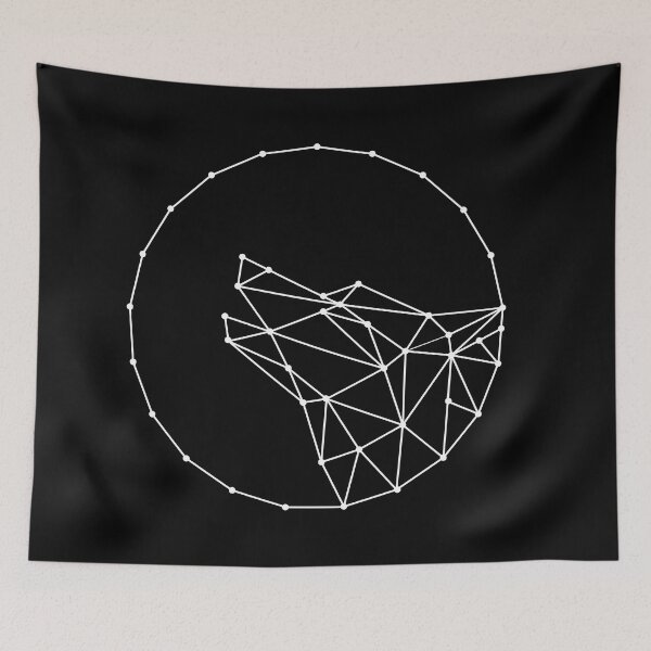 Item preview, Polygon wolf black series designed and sold by SakalDesign.