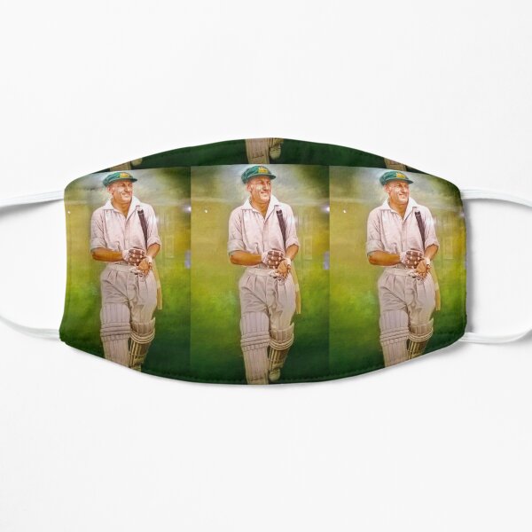 Sir Donald Bradman Flat Mask