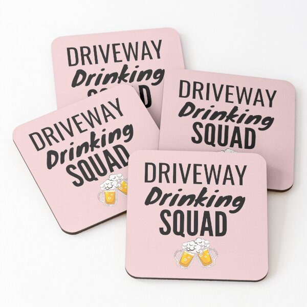 Item preview, Driveway Drinking Squad designed and sold by Wideworld.