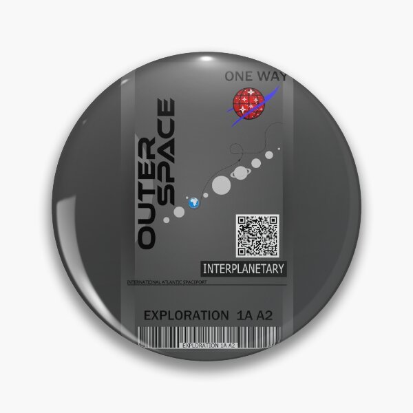 Item preview, Outer Space ticket designed and sold by jc007.
