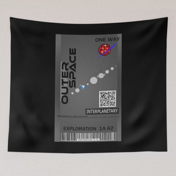 Item preview, Outer Space ticket designed and sold by jc007.