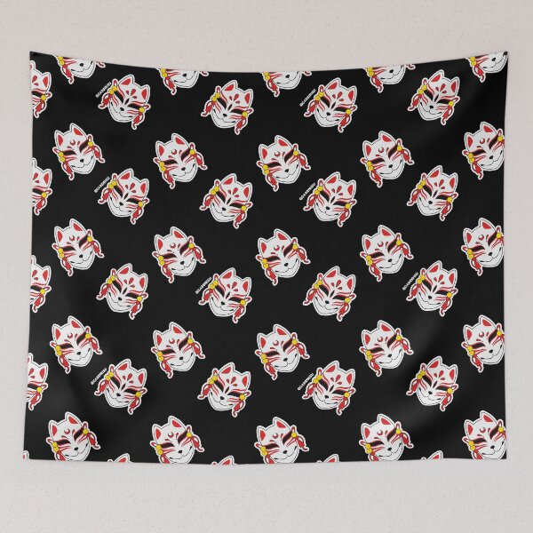 Item preview, Kitsune/Fox Mask - Pattern designed and sold by gabbyrisu.