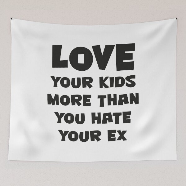 Item preview, Love Your Kids (Black) designed and sold by Steve B Graphics Studio.