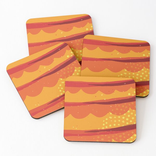 Item preview, Abstract Dots and Circles Graphic Background Design in Bright Orange Color GC-115-3 designed and sold by GraphicCharms.