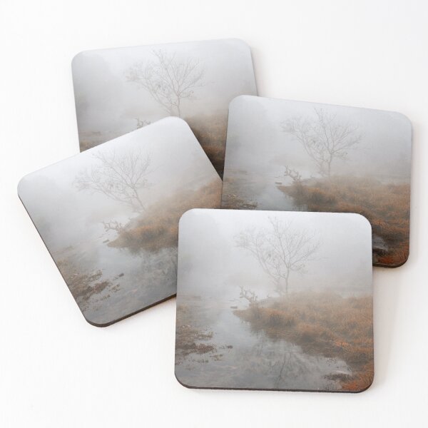 Item preview, River,brown grass and trees in a misty winter morning designed and sold by Saptak Ganguly.