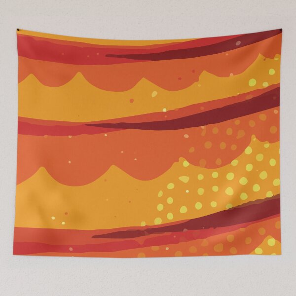 Item preview, Abstract Dots and Circles Graphic Background Design in Bright Orange Color GC-115-3 designed and sold by GraphicCharms.