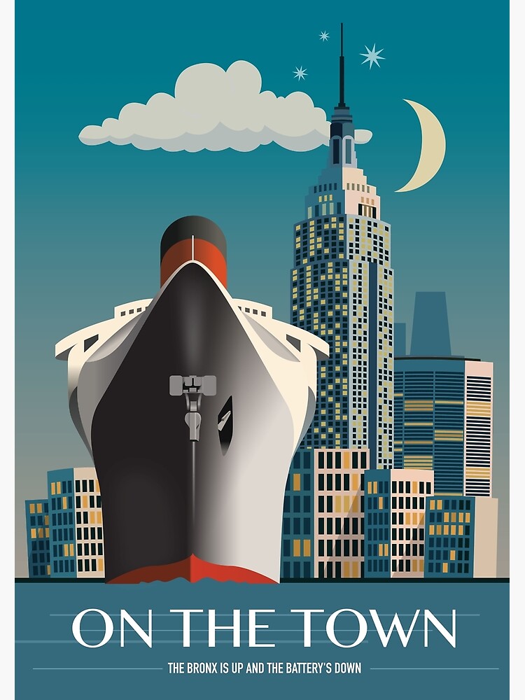 On The Town - Alternative Movie Poster by MoviePosterBoy