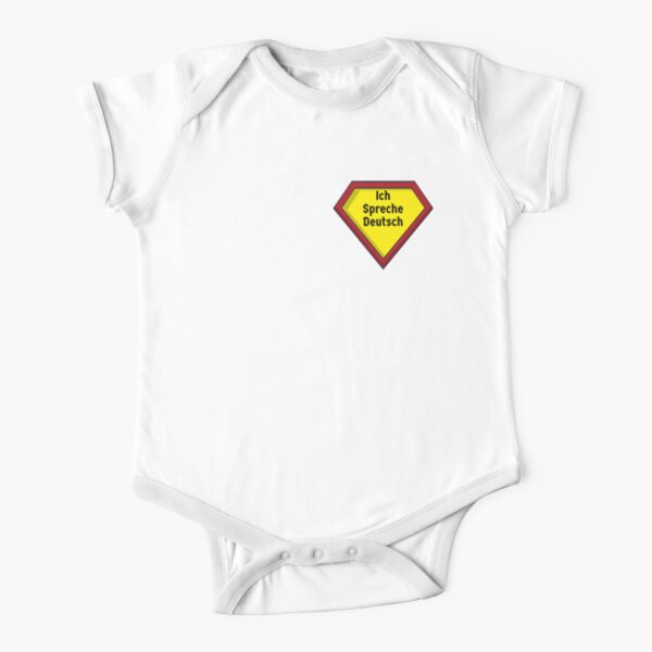 Deutsch Short Sleeve Baby One Piece Redbubble
