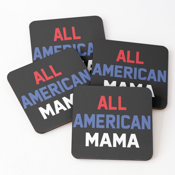 Item preview, All American Mama 4th of July designed and sold by zedesignn.