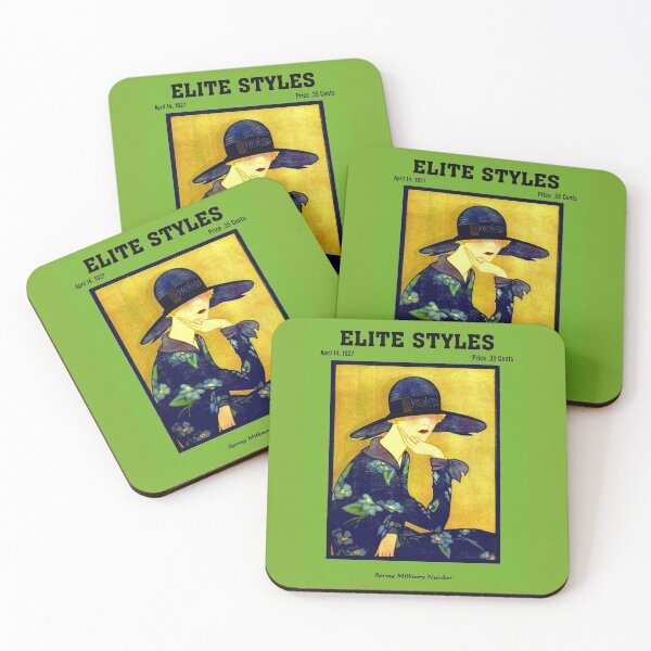 Artikelvorschau, ELITE STYLES: Vintage 1927 Gibson Girl Magazin Werbedruck entworfen und verkauft von posterbobs.