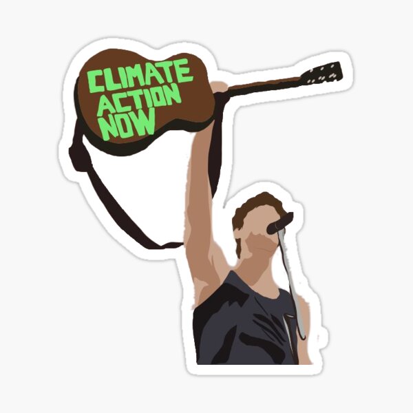 shawn mendes la gira de acción climática ahora esboza Pegatina