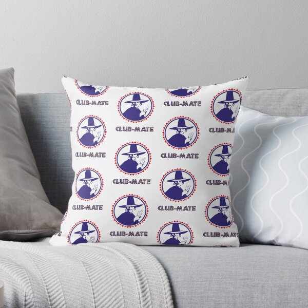 Club-Mate Throw Pillow