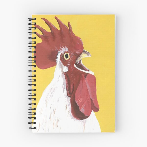 Item preview, Rooster art, colorful rooster print designed and sold by leekellerart.