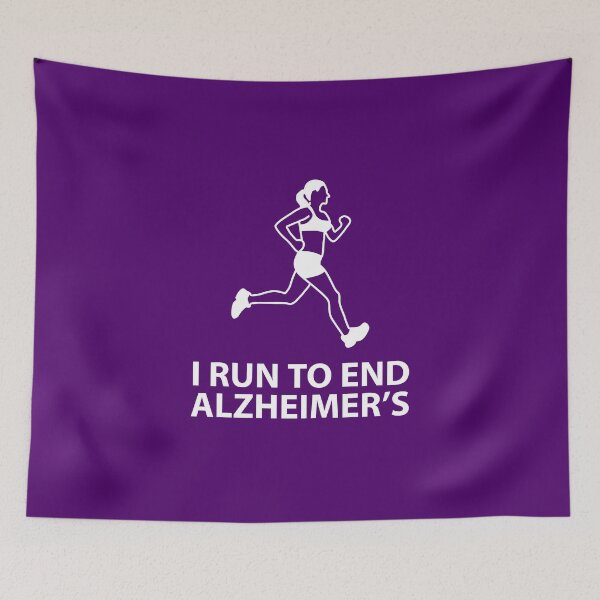 Item preview, #ENDALZ: Run for Alzheimer's Awareness designed and sold by friendlyspoon.