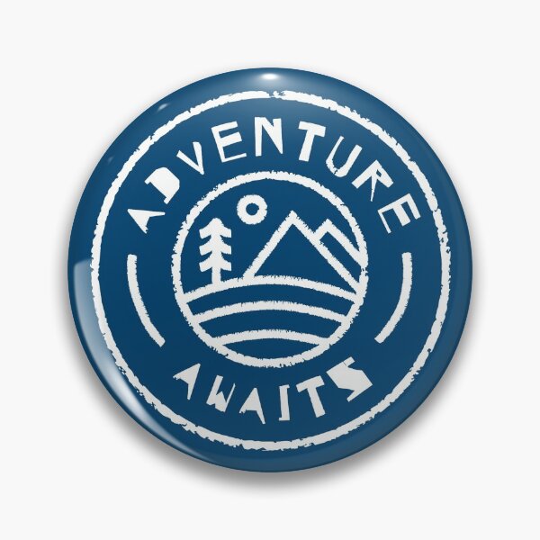 Item preview, Adventure Awaits Club Logo designed and sold by TeeTravel.