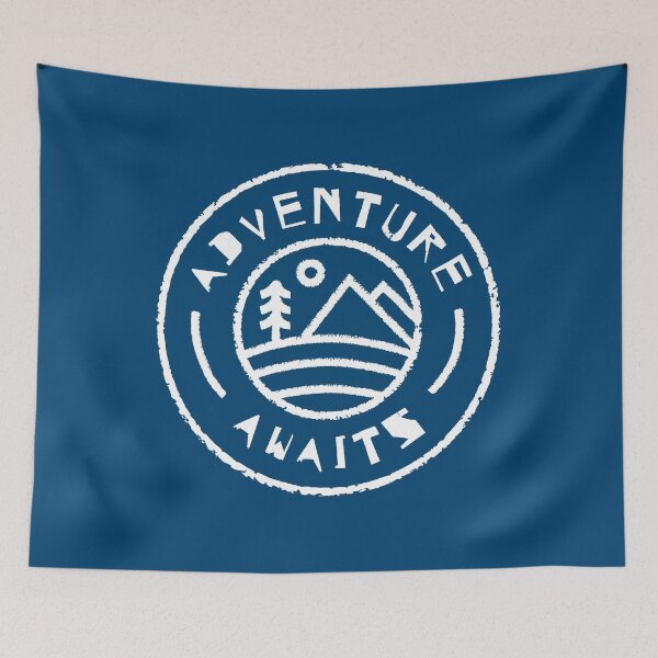 Item preview, Adventure Awaits Club Logo designed and sold by TeeTravel.