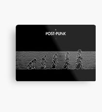 99 Steps of Progress - Post-punk Metal Print