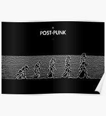 99 Steps of Progress - Post-punk Poster
