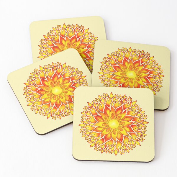 Item preview, Fire Element Mandala designed and sold by serenaking.