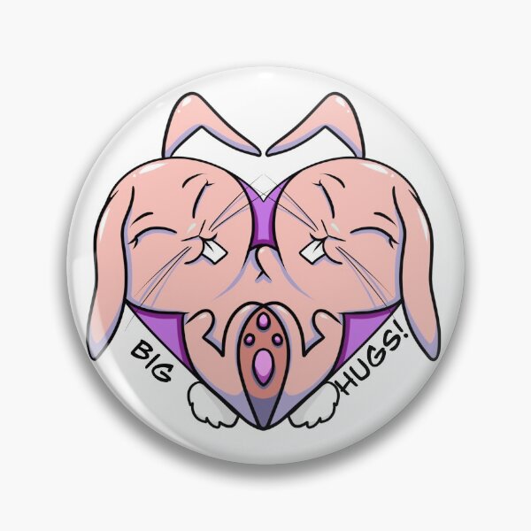 Item preview, Big Hugs Bunny Peach designed and sold by Ink-Imaginarium.