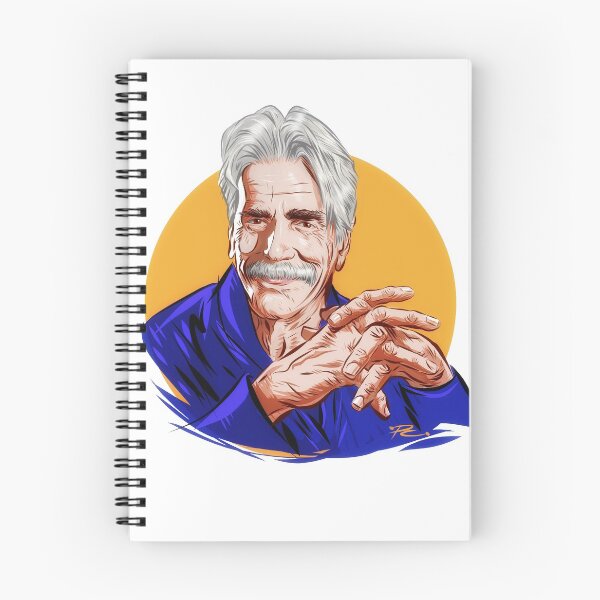 Item preview, Sam Elliott - An illustration by Paul Cemmick designed and sold by TIGERDAVER.