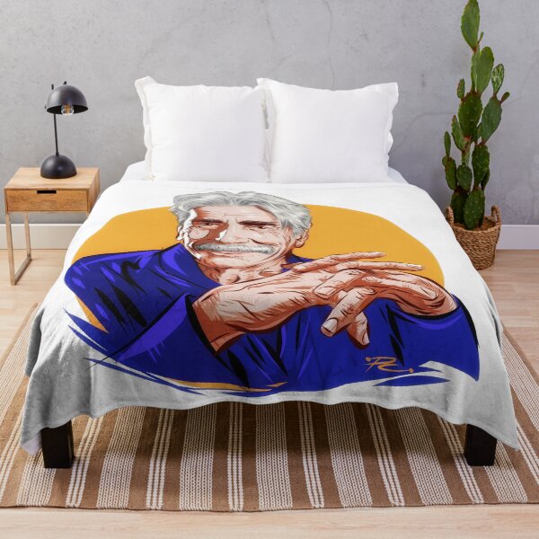 Item preview, Sam Elliott - An illustration by Paul Cemmick designed and sold by TIGERDAVER.