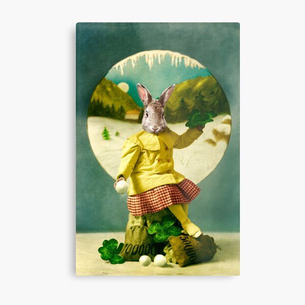 Merry Christmas and Happy New Year Metal Print