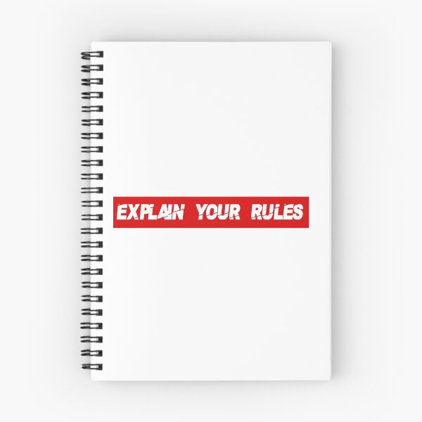 Item preview, Copy of Explain your rules  designed and sold by Doogle boutique.