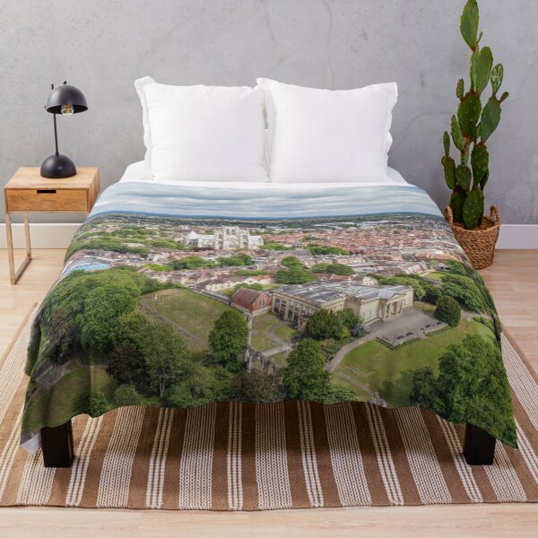 Item preview, York Museum Gardens and York Minster Cathedral England North Yorkshire in Summer designed and sold by skyfilming.