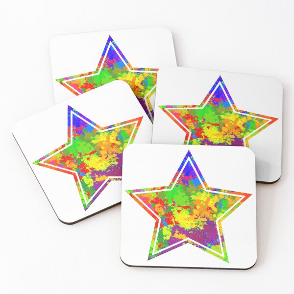 Item preview, Gay Pride Flag Star designed and sold by Batts Clay.